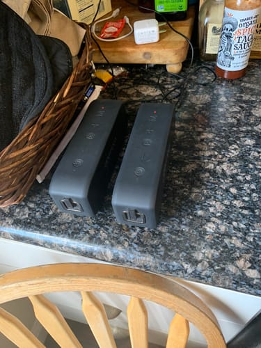 Customer photo review of Samba High Powered Speaker