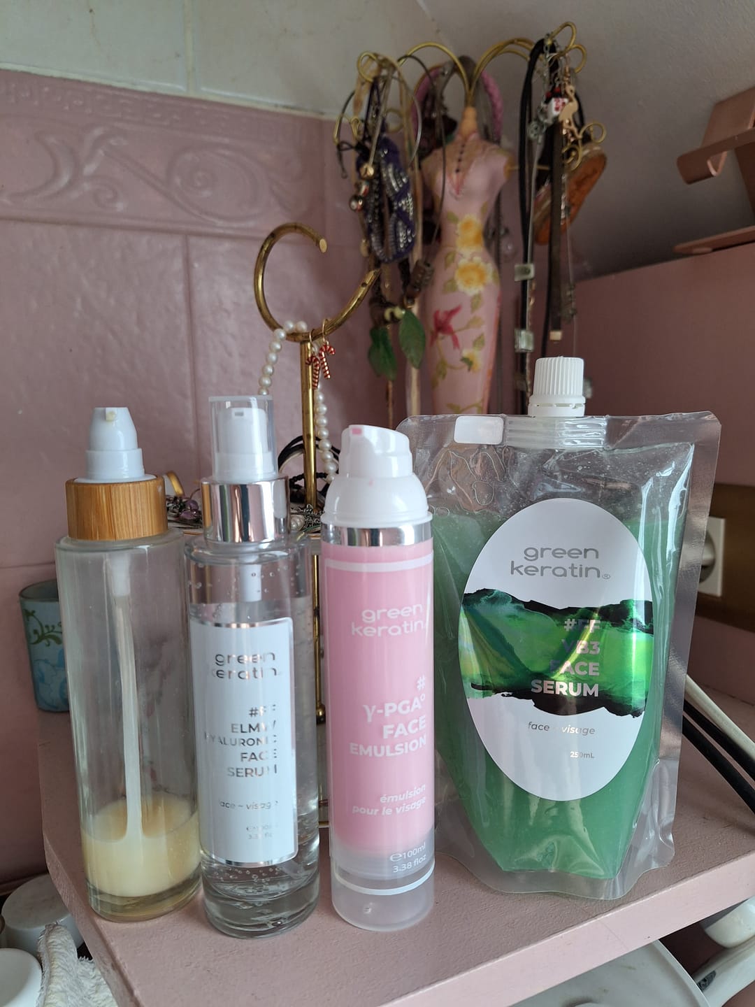 Customer photo review of ELMW – Sérum à l'acide hyaluronique pour le Visage, Sans Parfum
