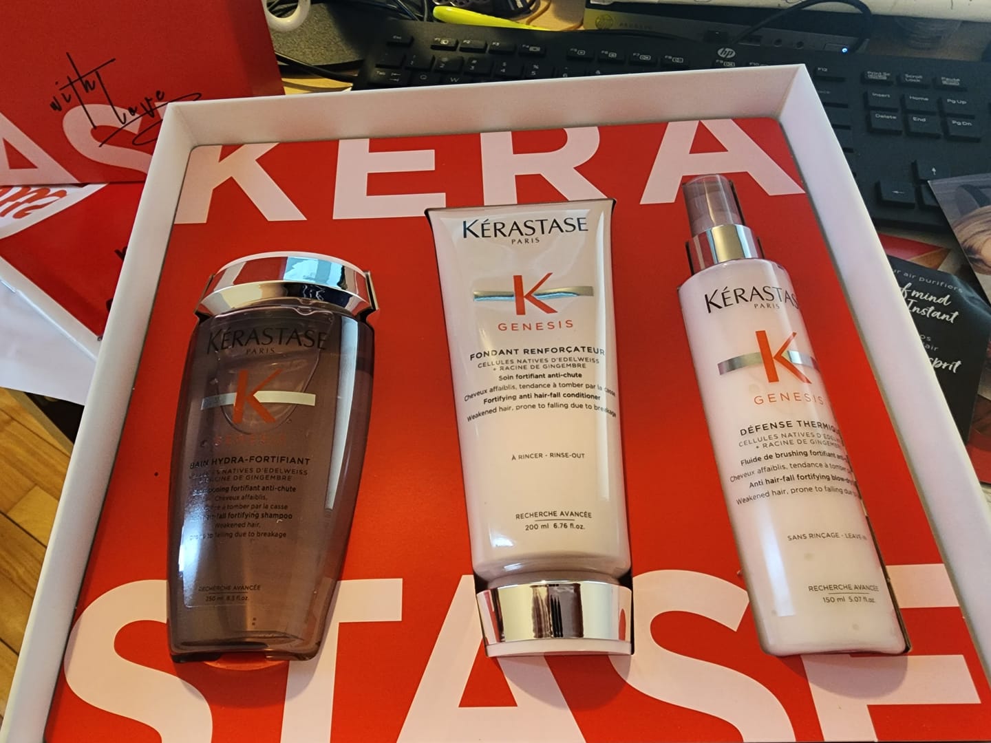 Customer photo review of Coffret Noël Kérastase - Genesis