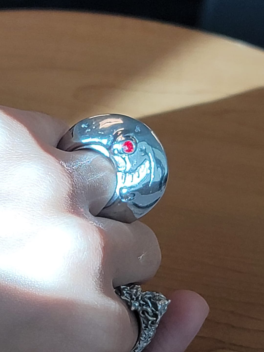 Customer photo review of XL LUNA RING