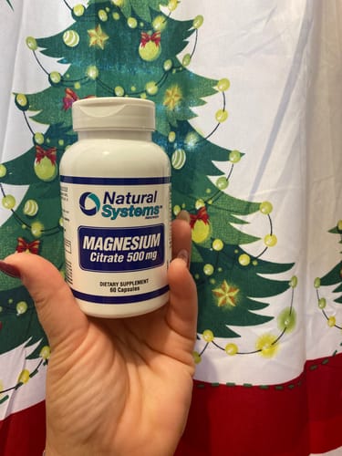 Customer photo review of Complejo de Citrato de Magnesio - 500 mg