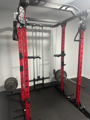 Customer photo review of Major Fitness PLM03 All-In-One Home Gym Power Rack