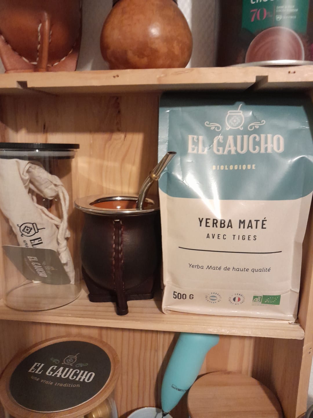 Customer photo review of El Gaucho (FR-BIO-09) - Yerba Maté D'argentine 500g