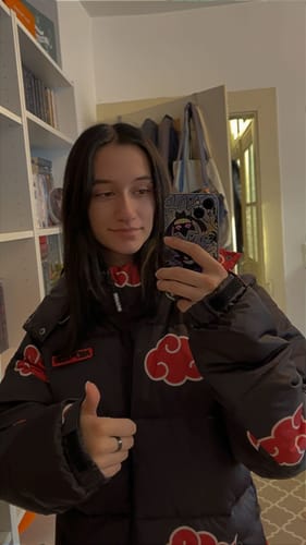 Customer photo review of Akatsuki Puffer Jacket