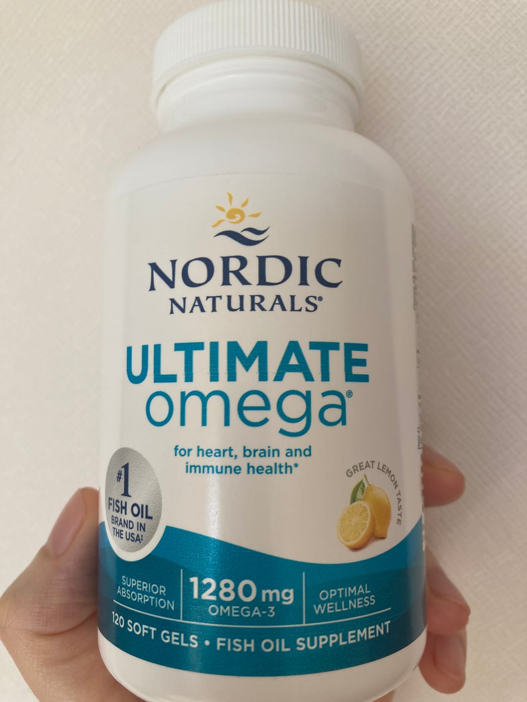 Customer photo review of Ultimate Omega-3 1.280 mg-120 softgel