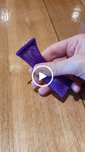 Customer video review of Marble Mesh Fidgets