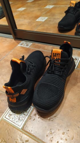Customer photo review of SupportStep - Orthopädischer Arbeits- & Sicherheitsschuh