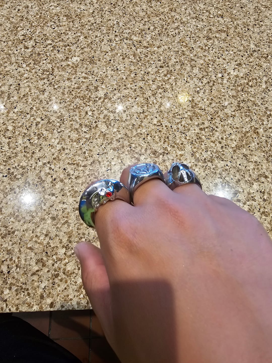 Customer photo review of XL LUNA RING