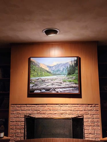 Customer photo review of Create Your Own Canvas Set - Landscape