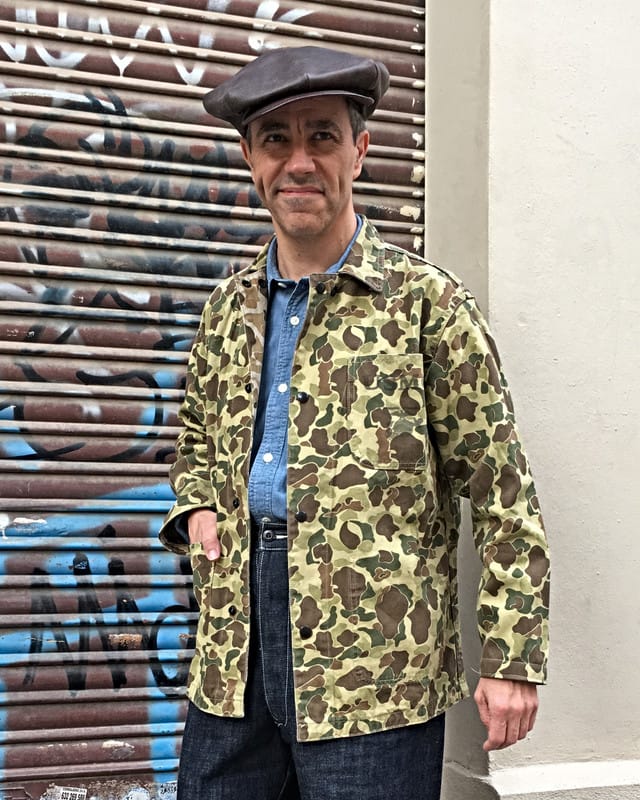 Customer photo review of WWII USMC Type P-42 Duck Hunter Camo Jacket