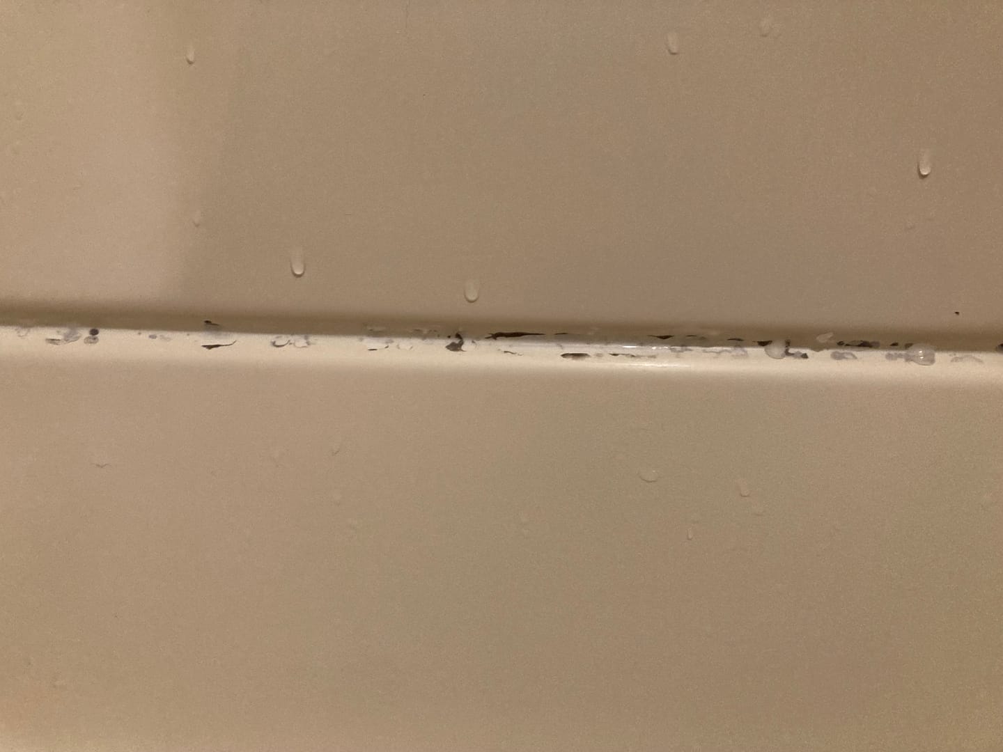 Customer photo review of GLASSGUARD™ Miracle Mold Removal Gel