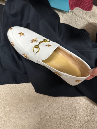 Customer photo review of Bee and Star Leather Loafers