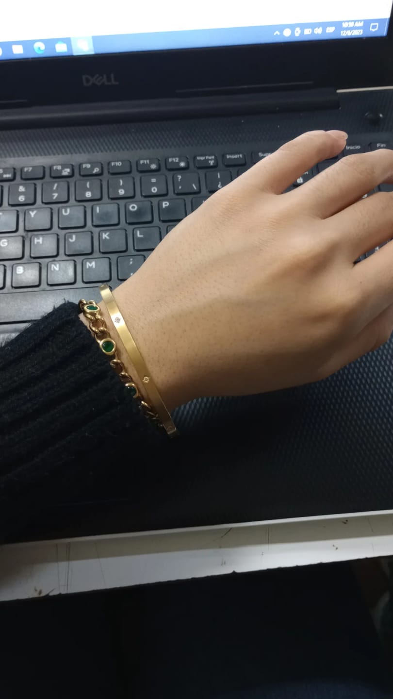 Customer photo review of Pulsera Kaffy
