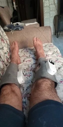 Customer photo review of Therma Care - Beheizbare Bein Massage