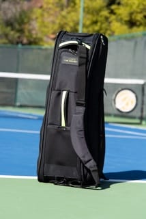 Customer photo review of The Rocket Tennis Racquet Bag