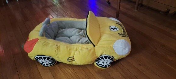 Customer photo review of Furcedes Sports Car Bed
