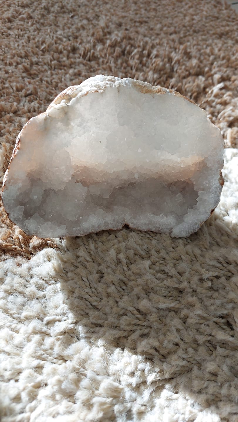 Customer photo review of Géode de quartz