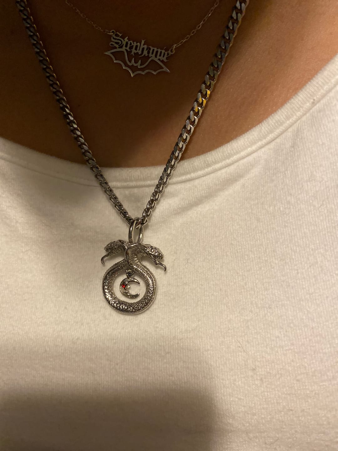 Customer photo review of LUNAR GUARDIANS PENDANT