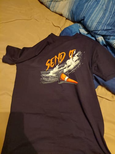 Customer photo review of MYSTERY TEE