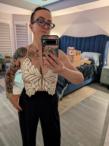 Customer photo review of Purity Top