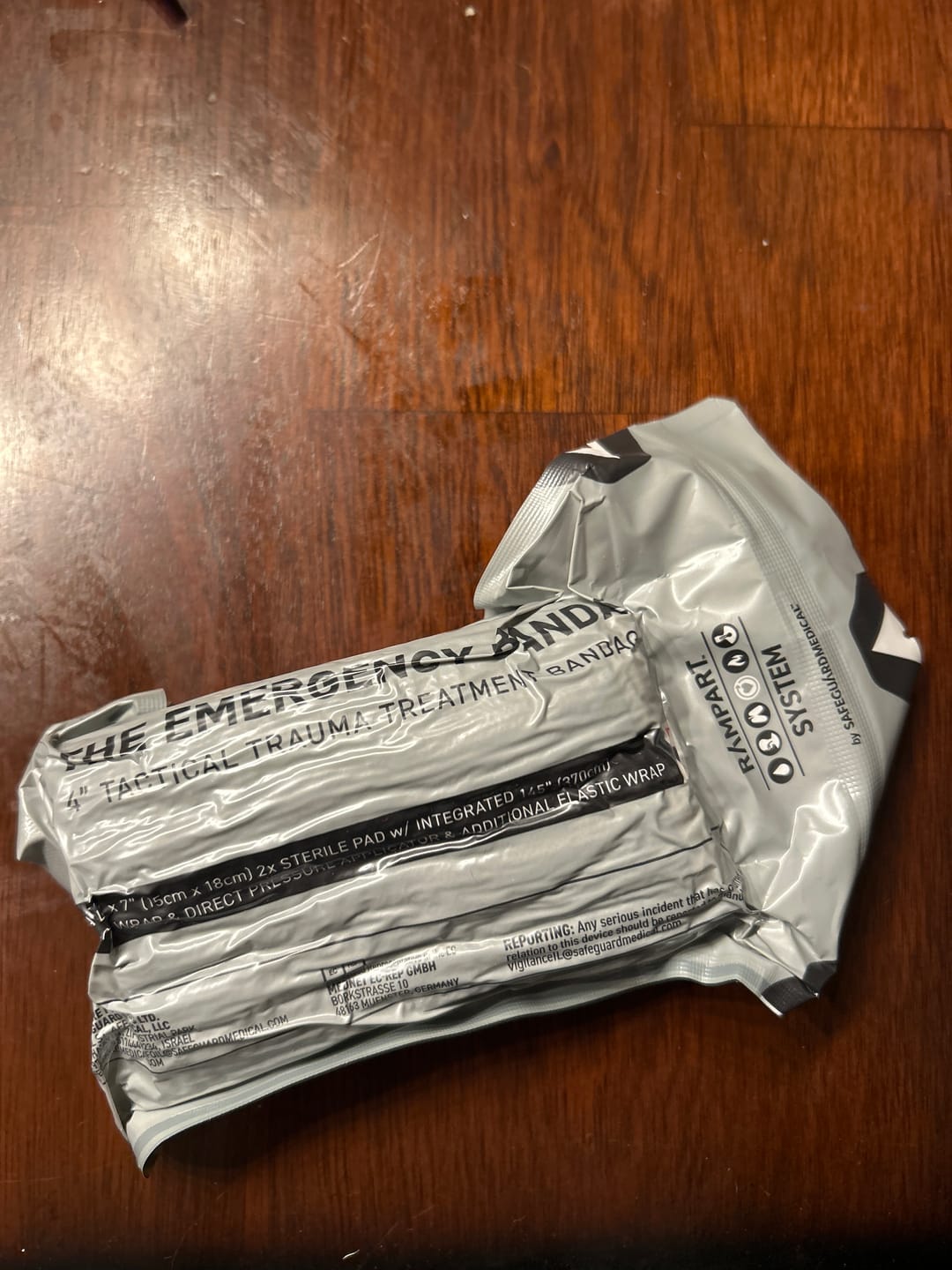 Customer photo review of T3 Bandage Tactical Trauma Treatment - FCP-T3 4" Bandage