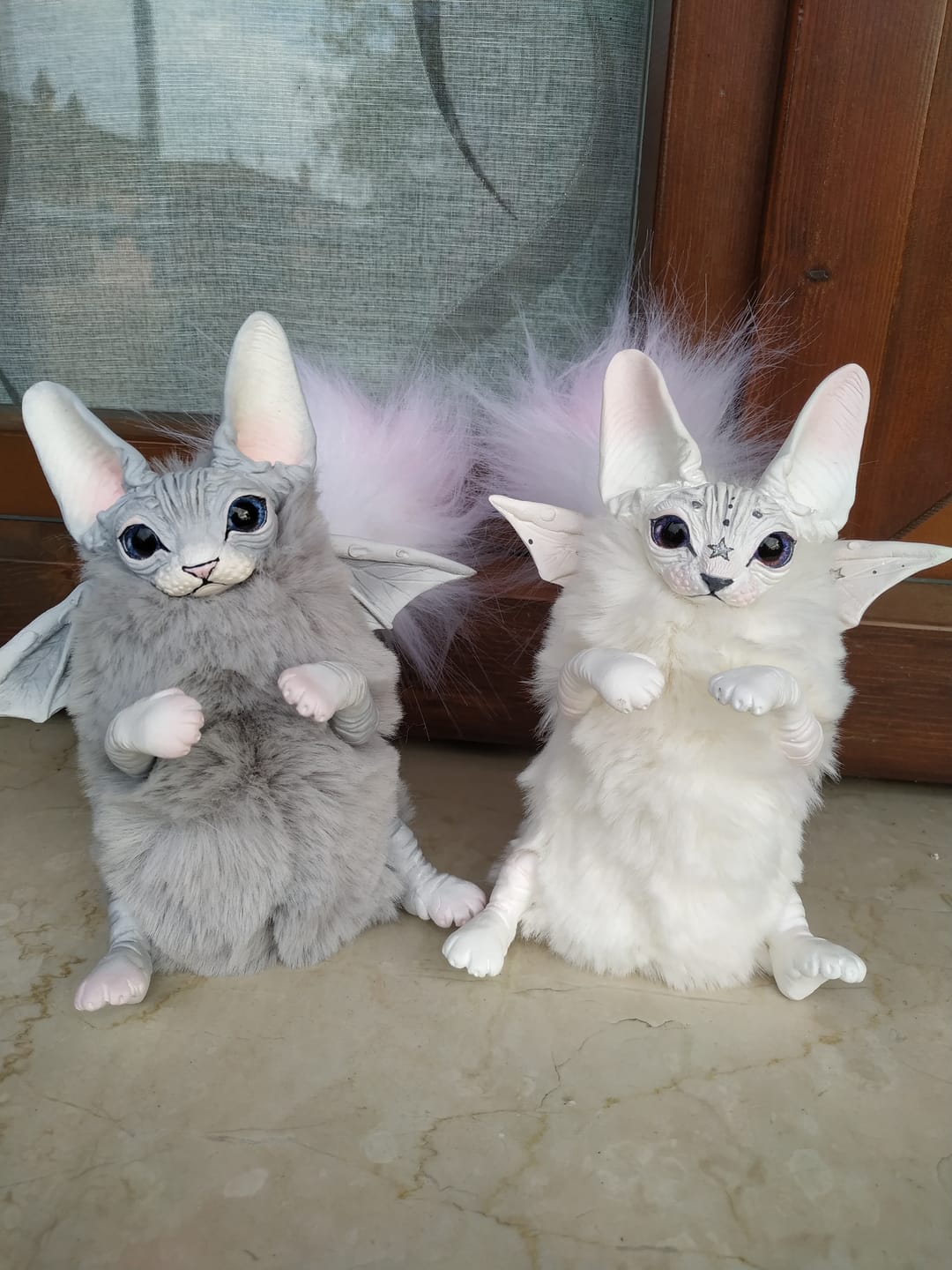 Customer photo review of Grey baby batcat