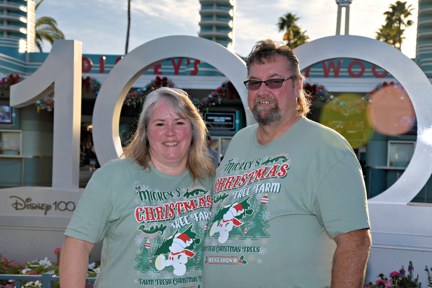 Customer photo review of Mickey's Christmas Tree Farm Shirt