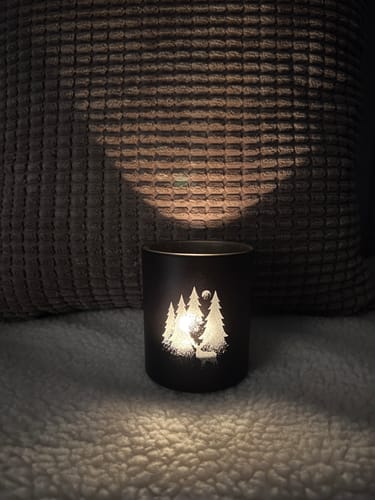 Customer photo review of Glühwein Kerze - LIMITED EDITION (🌲)