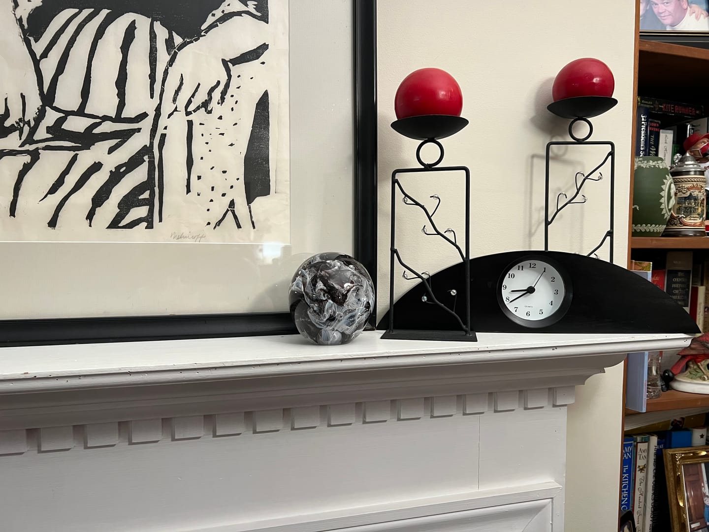 Customer photo review of Cotton Candy Orb with Infused Cremation Ashes