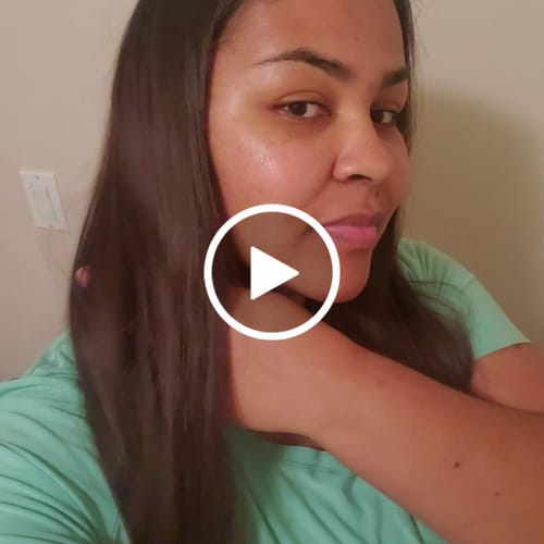 Customer video review of At-home Keratin Treatment