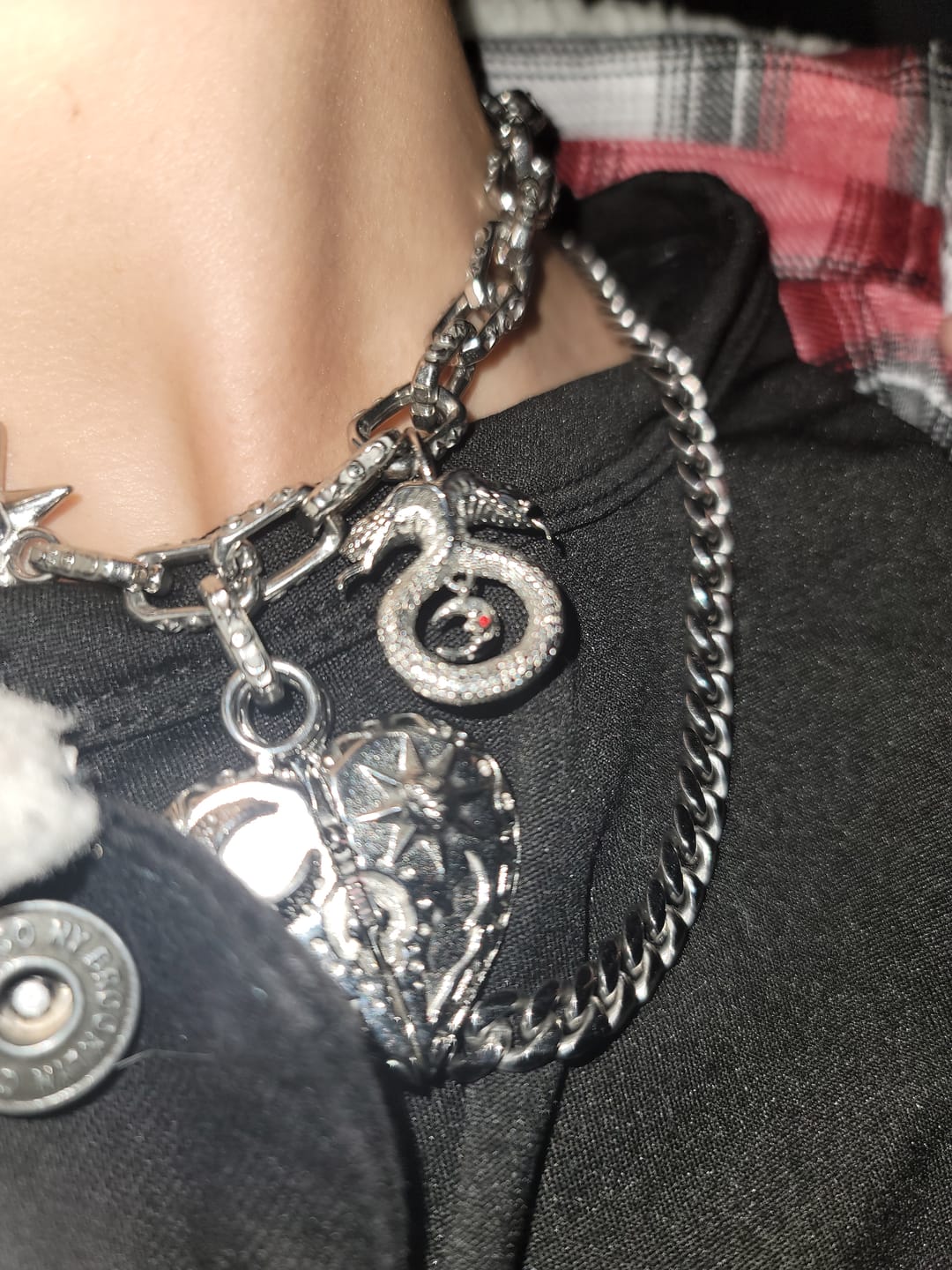 Customer photo review of LUNAR GUARDIANS PENDANT