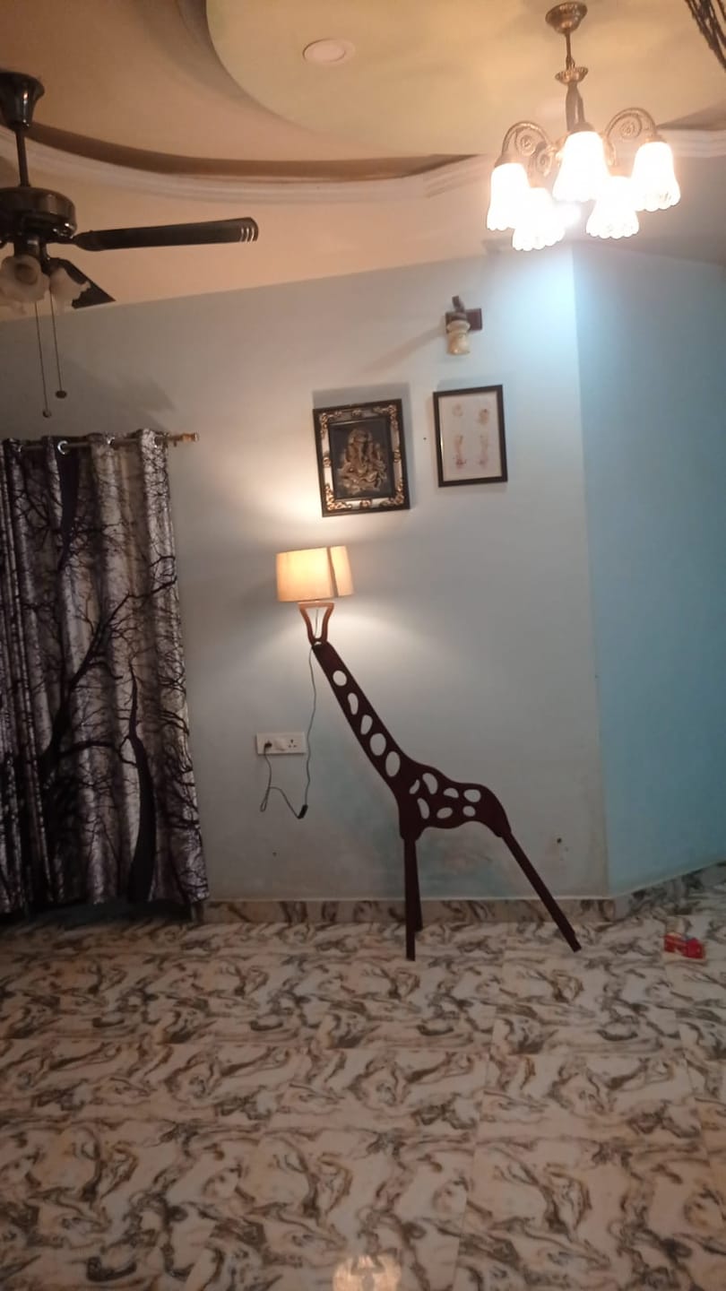 Customer photo review of The Giraffe Floor Lamp