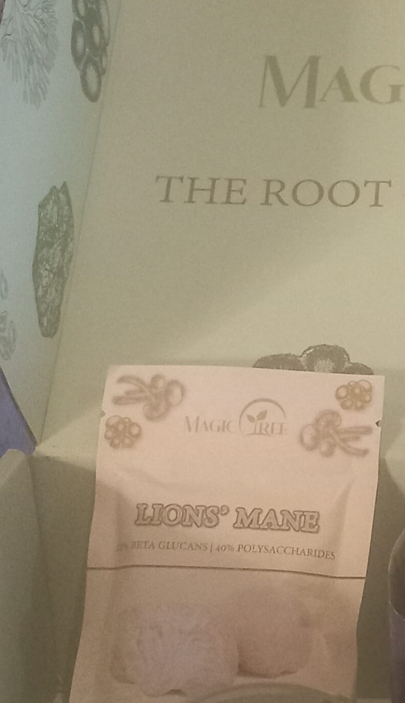 Customer photo review of Lions Mane Mushroom Extract