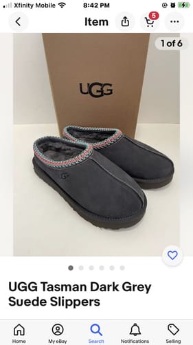 Customer photo review of UGG TASMAN