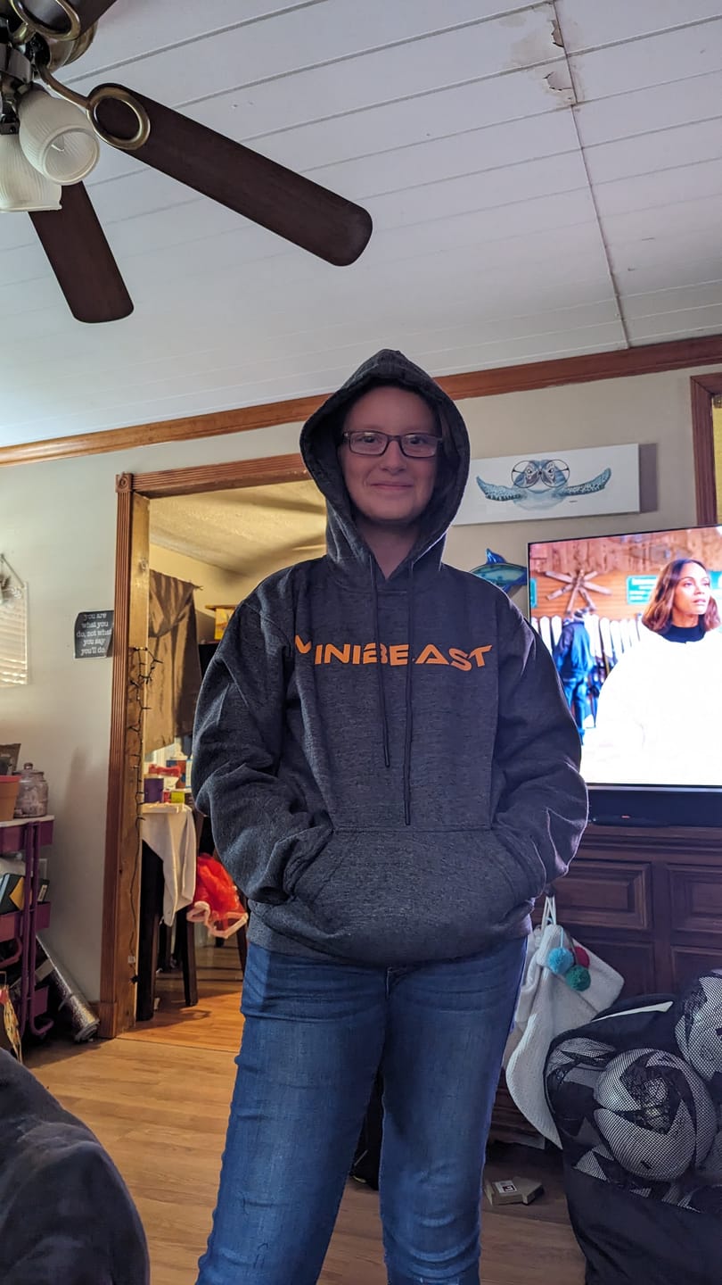 Customer photo review of Lounge Hoodie