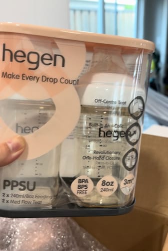 Customer photo review of 8oz Feeding Bottle Bundle