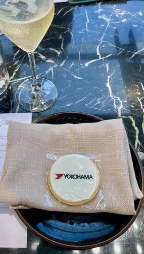 Customer photo review of Custom Logo Cookies