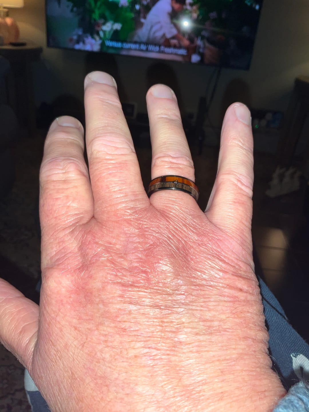 Customer photo review of The Harold Arrow 8mm Wonder Ring