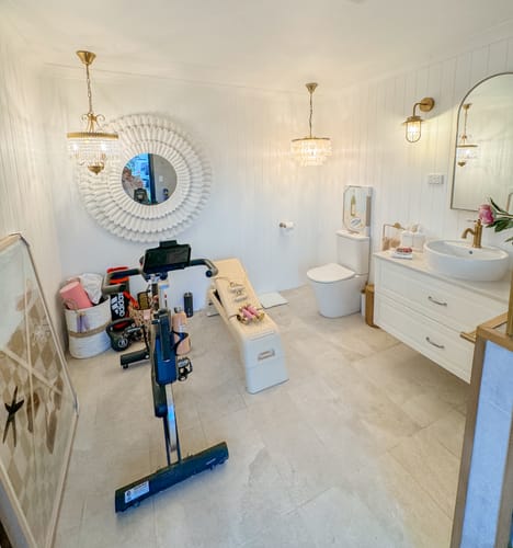 Customer photo review of ALL-IN-1 Workout Bench/Fitness Deck