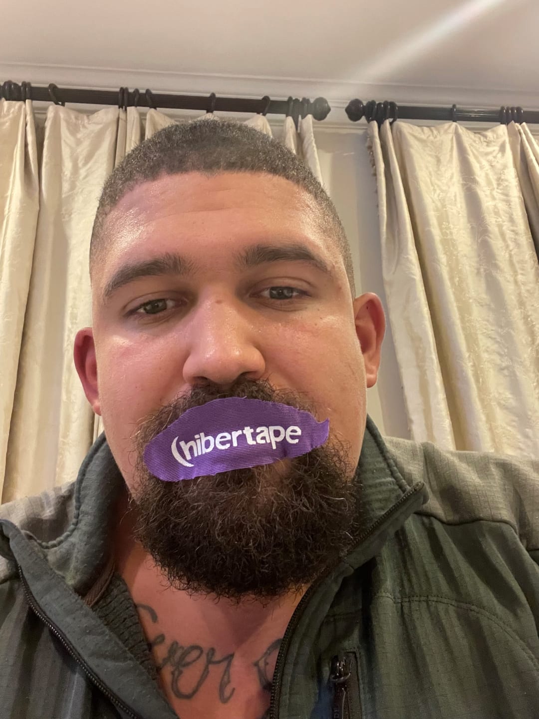 Customer photo review of Lavender Scented Sleep Tape - 3 Month Supply