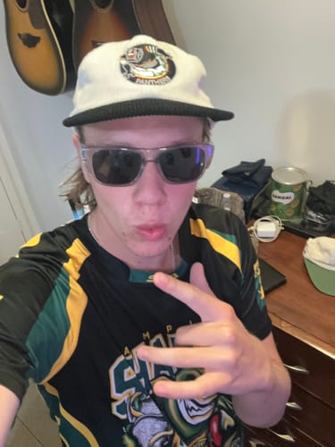 Customer photo review of Panthers Retro Lid