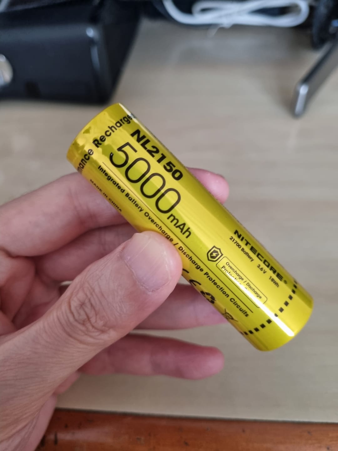 Customer photo review of NL2150 (21700 - 5000mAh)