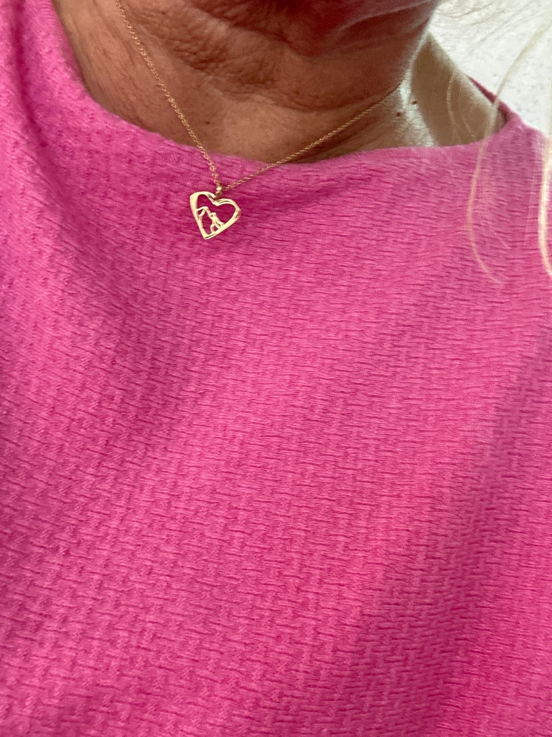 Customer photo review of BERGMENSCH® Bergverliebt Halskette 925 Sterling Silber