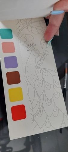 Customer photo review of Kletshuts™ PocketWatercolor - Akvarelmalebog i Lommestørrelse