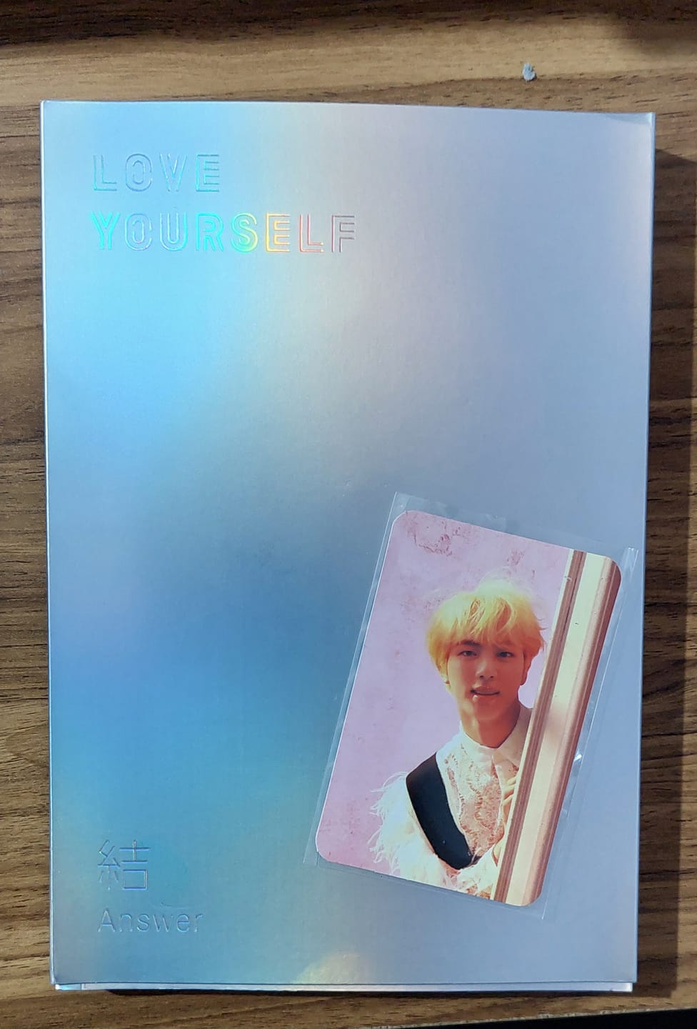 Customer photo review of BTS - REPACKAGE ALBUM LOVE YOURSELF 結 ANSWER