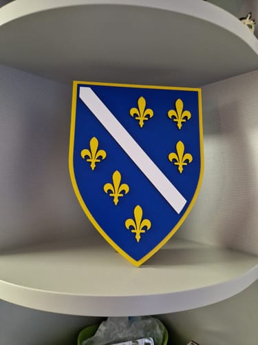 Customer photo review of Bosnia and Herzegovina Republic Shield