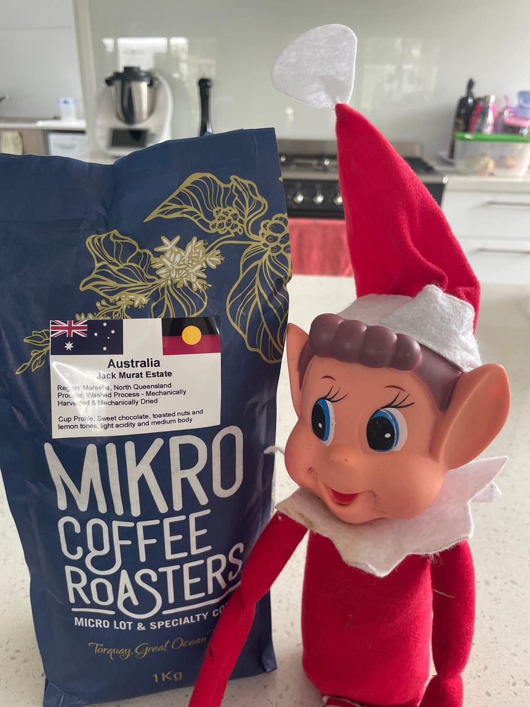 Customer photo review of Jack Murat Australian Grown Coffee