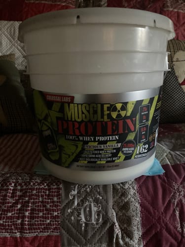 Jamey H. review of 12 lbs Bucket - Colossal Labs™ Muscle Protein image 1 out of 1