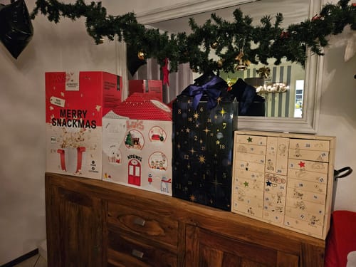 Kundenbewertung mit Foto zu Snack-Adventskalender 2023