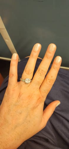 Customer photo review of Glazed Holo Super Jellies DIY Semi Cured Gel Nail Wraps